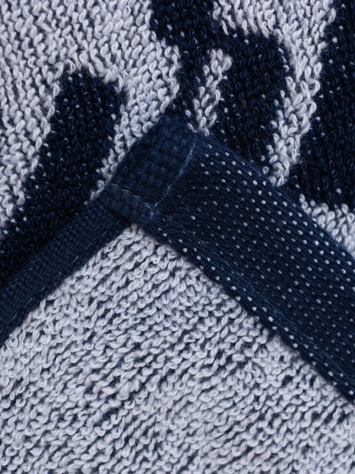 Полотенце махровое Этель «Лучший муж в мире», 70×130 см, 100% хлопок, 420 г/м², синее