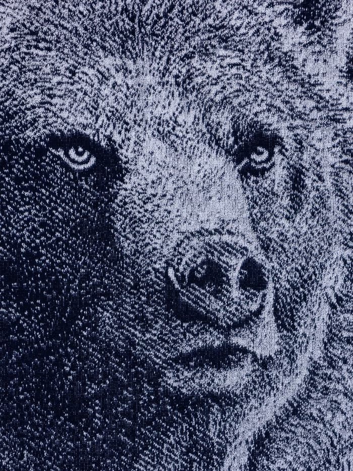 Полотенце махровое «Этель. Глава семьи», 70×130 см, 100% хлопок, 420 г/м², синее