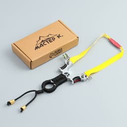 Рогатка металлическая «Вихрь» в текстильной оплётке