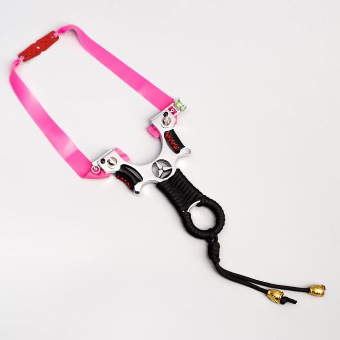 Рогатка металлическая «Вихрь» в текстильной оплётке