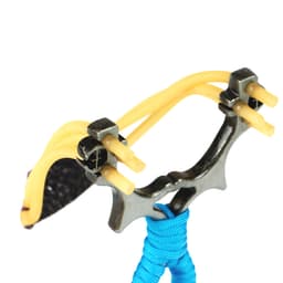 Рогатка металлическая «Молния» в текстильной оплётке, микс