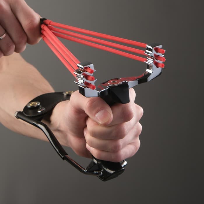 Рогатка спортивная «Стрельба» с упором, металл