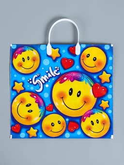 Пакет «Лайк», полиэтиленовый с пластиковой ручкой, 80 мкм 37×34 см