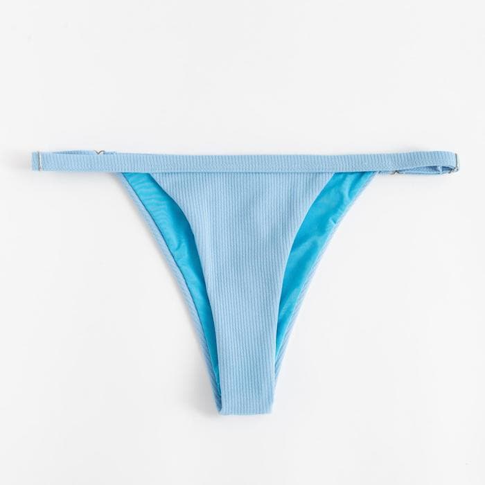 Плавки танга купальные женские MINAKU Summer sun, размер 50, голубая