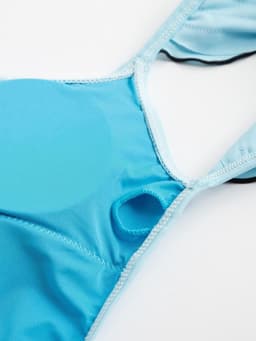 Купальник женский слитный MINAKU Summer rose, размер 42, голубой