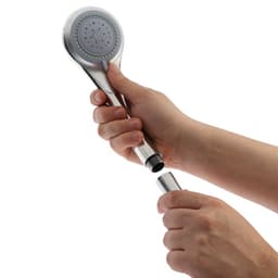 Душевая лейка 3 режима со шлангом, держатель, крепеж в комплекте.