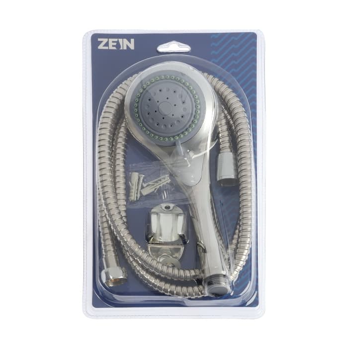 Душевая лейка 3 режима со шлангом, держатель, крепеж в комплекте.