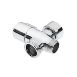 Дивертор ZEIN Z740, для смесителя, корпус цинк, керамика, с круглой гайкой, цвет хром