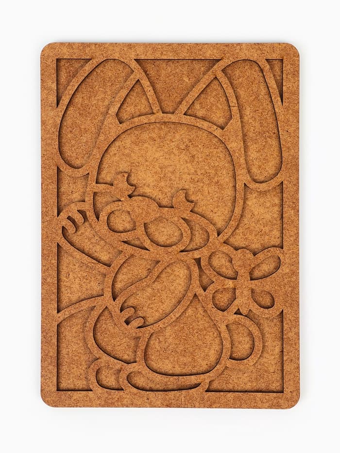 Картина пластилином «Зайка», 21×15 см, набор для творчества