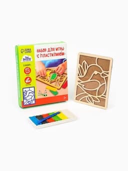 Пластилиновые картинки «Птичка», 21×15 см