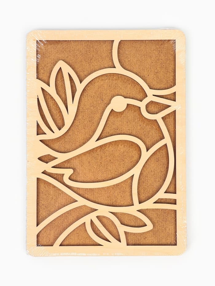 Пластилиновые картинки «Птичка», 21×15 см