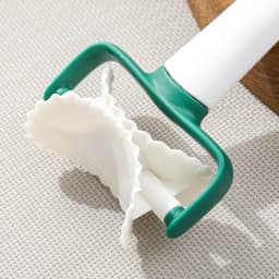 Валик для нарезки из теста KONFINETTA, 16.5×8×4 см, пластик, белый