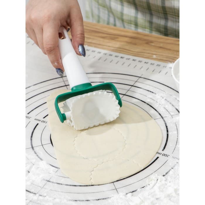 Валик для нарезки из теста KONFINETTA, 16.5×8×4 см, пластик, белый