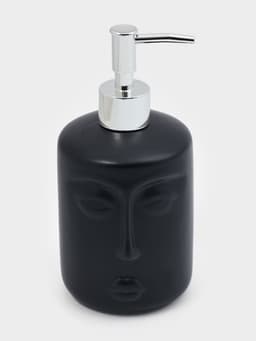 Дозатор для мыла «Тотем», 330 мл, чёрный