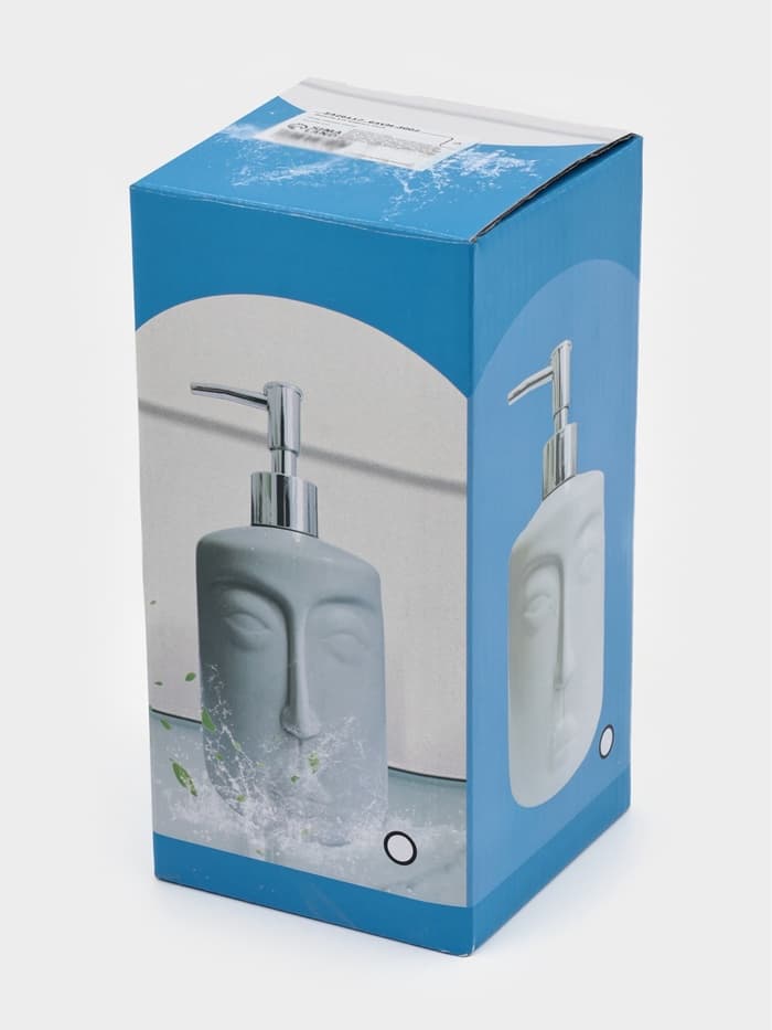 Дозатор для мыла «Тотем», 330 мл, чёрный