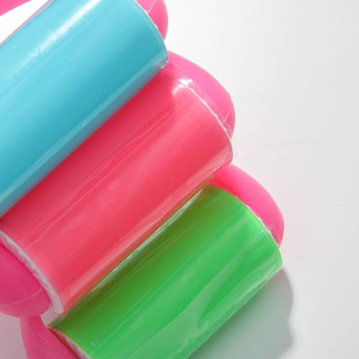 Ролик для чистки одежды силиконовый, 19×12×5.5 см, МИКС