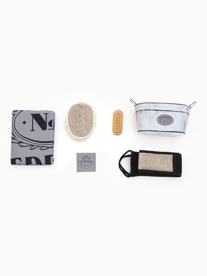 Набор подарочный «Этель. Мужчина №1», полотенце и аксессуары