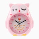 Часы - будильник настольные «Совушка», дискретный ход, циферблат d=11 см, 14.5×16 см, от батареек АА