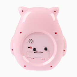 Часы - будильник настольные «Совушка», дискретный ход, циферблат d=11 см, 14.5×16 см, от батареек АА