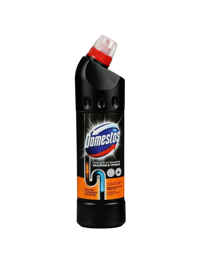 Средство от засоров в трубах, Domestos 750 мл