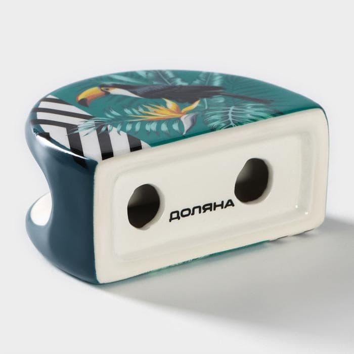 Салфетница Доляна «Тропики», 9.8×4.5×6.2 см