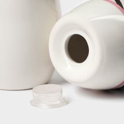 Набор для специй Доляна «Тропики», солонка, перечница, 130 мл, на подставке, доломит, разноцветный