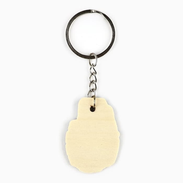 Магнит и брелок на 23 Февраля «Граната», подарочный набор : 2 предмета