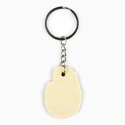 Магнит и брелок на 23 Февраля «Граната», подарочный набор : 2 предмета