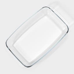 Кастрюля для запекания Доляна «Утятница», 2.9 л, 24.5×20.5×13.5 см, жаропрочное стекло, прозрачная