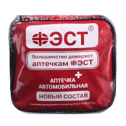 Автомобильная аптечка первой помощи «ФЭСТ», состав 2024, дорожная