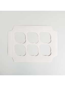 Коробка для капкейков, кондитерская упаковка, 6 ячеек «23 Февраля», 23×16×10 см