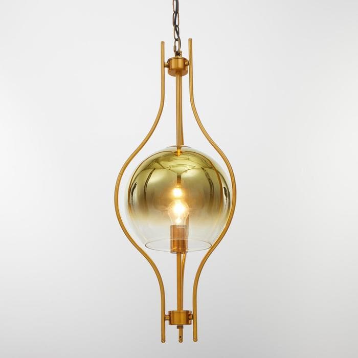 Светильник BayerLux 88509/1 E27 40 Вт золото 26×26×70-170 см