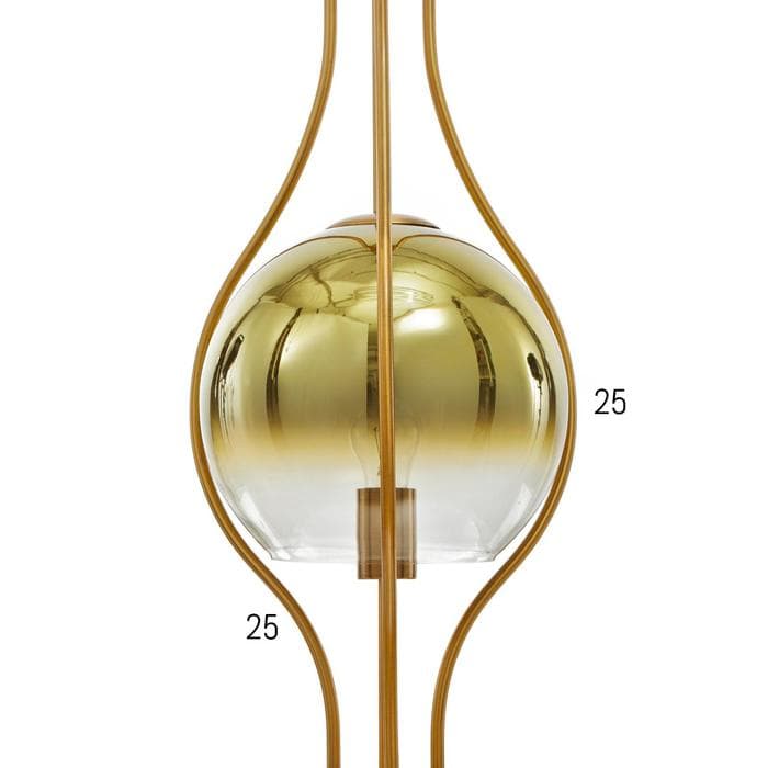 Светильник BayerLux 88509/1 E27 40 Вт золото 26×26×70-170 см