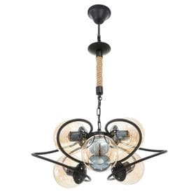 Люстра 85220/6 E27 40 Вт черный 52×52×53-83 см BayerLux