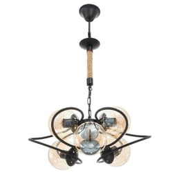 Люстра 85220/6 E27 40 Вт черный 52×52×53-83 см BayerLux