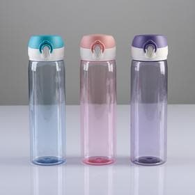 Бутылка для воды «Мастер К», 550 мл, 22×6 см, цвет МИКС