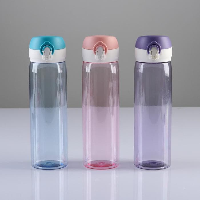 Бутылка для воды «Мастер К», 550 мл, 22×6 см, цвет МИКС