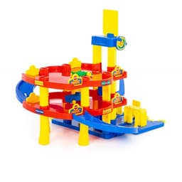 Парковка Auto Park, многоуровневая, с машинами