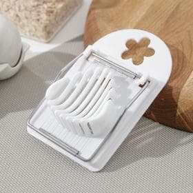 Яйцерезка Доляна «Комфорт», 14×8 см, МИКС