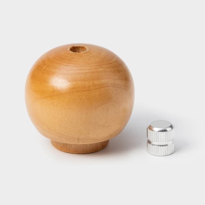 Мельница для специй Доляна «Дуновение леса», 21×4.5 см, керамический механизм, бежевая