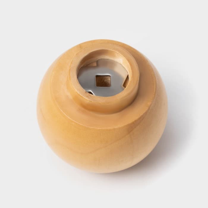 Мельница для специй Доляна «Дуновение леса», 21×4.5 см, керамический механизм, бежевая