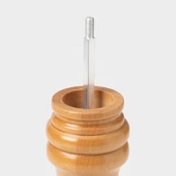 Мельница для специй Доляна «Дуновение леса», 21×4.5 см, керамический механизм, бежевая