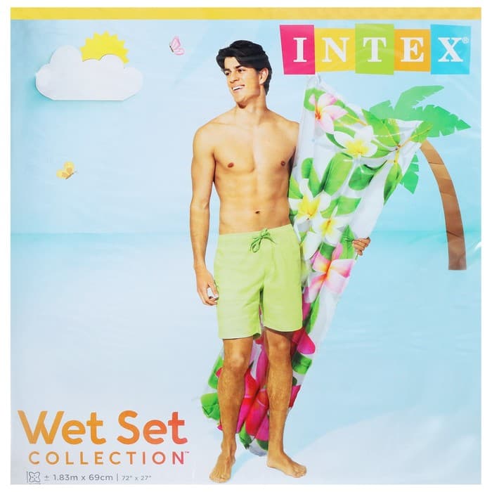 Матрас пляжный «Стильный», 183×69 см, цвет МИКС, 59720NP INTEX