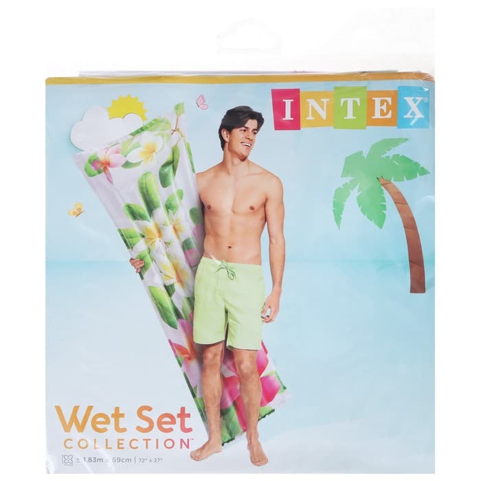 Матрас пляжный «Стильный», 183×69 см, цвет МИКС, 59720NP INTEX