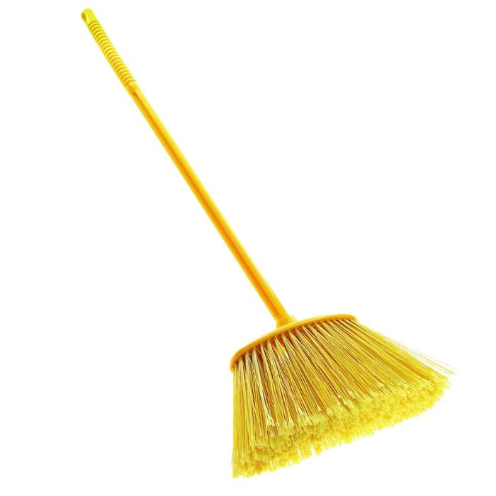 Метла жёсткая «Комфорт-люкс», с черенком, МИКС