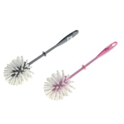 Ёршик для унитаза «Классика», 7.5×7.5×32 см, пластик, МИКС