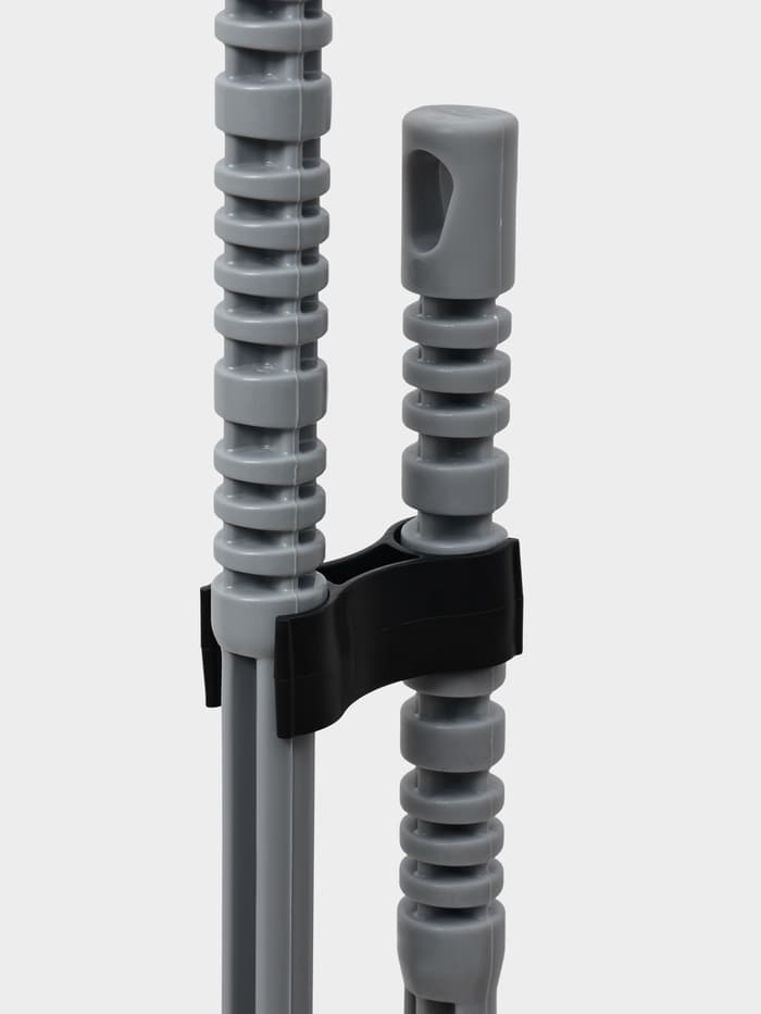 Веник с совком Альтернатива «Комфорт», пластик, МИКС