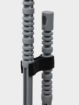 Веник с совком Альтернатива «Комфорт», пластик, МИКС