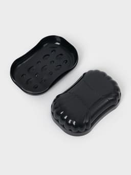 Набор дорожных футляров, 2 предмета, для мыла, для зубной щётки, пластик, МИКС