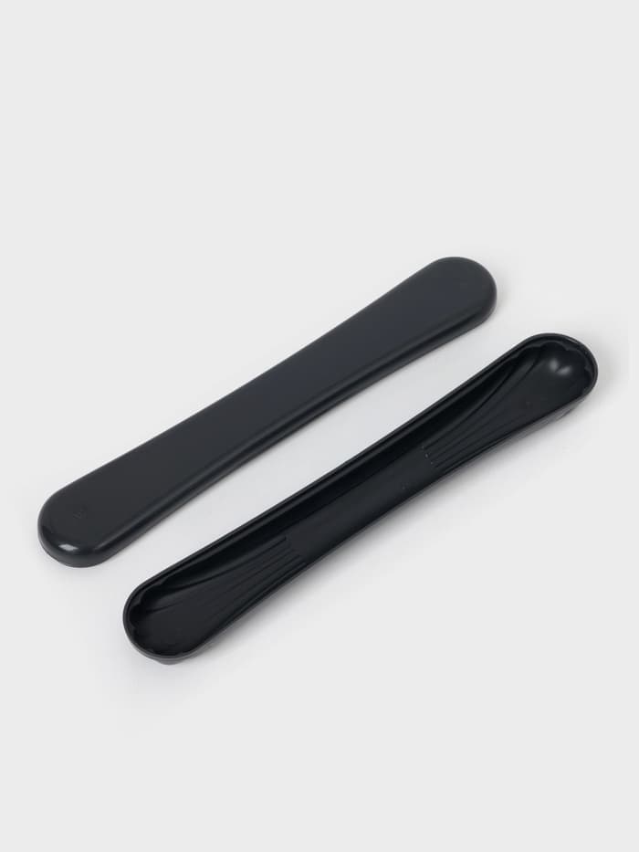 Набор дорожных футляров, 2 предмета, для мыла, для зубной щётки, пластик, МИКС